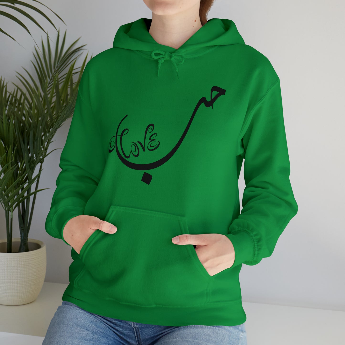 LOVE  Hooded Sweatshirt - luxuryblueprints -Hoodie